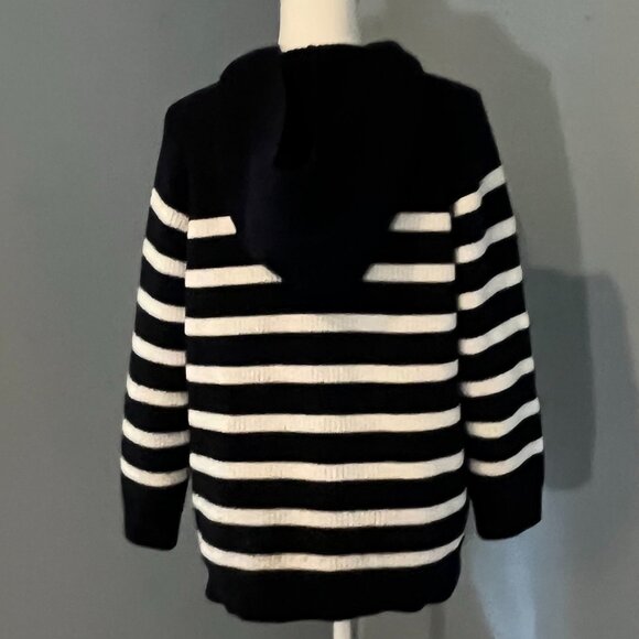 BOGO Zara Women's Striped Hoodie Sweater - Picture 8 of 12